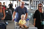 Marbella 26 juli 2018
Andre Hazes en zijn vriendin Monique en zoontje Dre vieren vakantie met Monique haar ouders in een villa van vrienden
