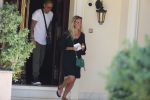 Marbella 26 juli 2018
Andre Hazes en zijn vriendin Monique en zoontje Dre vieren vakantie met Monique haar ouders in een villa van vrienden