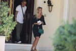 Marbella 26 juli 2018
Andre Hazes en zijn vriendin Monique en zoontje Dre vieren vakantie met Monique haar ouders in een villa van vrienden