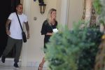 Marbella 26 juli 2018
Andre Hazes en zijn vriendin Monique en zoontje Dre vieren vakantie met Monique haar ouders in een villa van vrienden