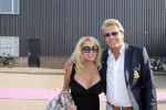 Amsterdam 6 juli 2018
Gordon viert zijn 50e verjaardag bij de Harbour Club en gaat daarna varen met de roze MS de Jordaan. Patricia Paay met haar man Robert