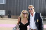 Amsterdam 6 juli 2018
Gordon viert zijn 50e verjaardag bij de Harbour Club en gaat daarna varen met de roze MS de Jordaan. Patricia Paay met haar man Robert