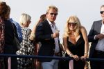 Amsterdam 6 juli 2018
Gordon viert zijn 50e verjaardag bij de Harbour Club en gaat daarna varen met de roze MS de Jordaan. Patricia Paay met haar man Robert