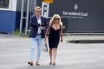 Amsterdam 6 juli 2018
Gordon viert zijn 50e verjaardag bij de Harbour Club en gaat daarna varen met de roze MS de Jordaan. patricia Paay met man Robert