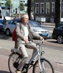 Amsterdam 12 juli 2018
Paul Haenen op de fiets.