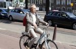 Amsterdam 12 juli 2018
Paul Haenen op de fiets.