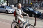 Amsterdam 12 juli 2018
Paul Haenen op de fiets.