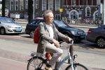 Amsterdam 12 juli 2018
Paul Haenen op de fiets.