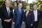 Haarzuilens 20 juni 2018
Haringparty op kasteel de Haar. Pieter v Vollenhoven met Jaap Rost Onnes en Ronnie Tober en Jan Jochems