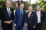 Haarzuilens 20 juni 2018
Haringparty op kasteel de Haar. Pieter v Vollenhoven met Jaap Rost Onnes en Ronnie Tober en Jan Jochems