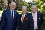 Haarzuilens 20 juni 2018
Haringparty op kasteel de Haar. Pieter v Vollenhoven met Jaap Rost Onnes en Ronnie Tober en Jan Jochems