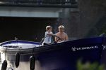 Amsterdam 23 juli 2018
Prins Bernhard jr aan het varen met zijn waterdream en 2 kinderen van hem.