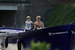 Amsterdam 23 juli 2018
Prins Bernhard jr aan het varen met zijn waterdream en 2 kinderen van hem.