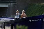 Amsterdam 23 juli 2018
Prins Bernhard jr aan het varen met zijn waterdream en 2 kinderen van hem.