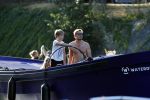 Amsterdam 23 juli 2018
Prins Bernhard jr aan het varen met zijn waterdream en 2 kinderen van hem.