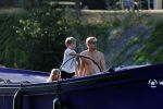 Amsterdam 23 juli 2018
Prins Bernhard jr aan het varen met zijn waterdream en 2 kinderen van hem.