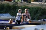 Amsterdam 23 juli 2018
Prins Bernhard jr aan het varen met zijn waterdream en 2 kinderen van hem.