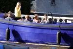 Amsterdam 29 juni 2018
Prins Bernhard jr en zijn  vrouw Prinses Annette borrelen met vrienden op hun boot (waterdream is het merk van de boot). De boot ligt achter hun huis.