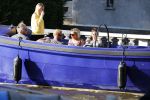Amsterdam 29 juni 2018
Prins Bernhard jr en zijn  vrouw Prinses Annette borrelen met vrienden op hun boot (waterdream is het merk van de boot). De boot ligt achter hun huis.