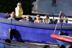 Amsterdam 29 juni 2018
Prins Bernhard jr en zijn  vrouw Prinses Annette borrelen met vrienden op hun boot (waterdream is het merk van de boot). De boot ligt achter hun huis.