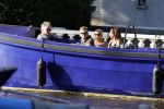 Amsterdam 29 juni 2018
Prins Bernhard jr en zijn  vrouw Prinses Annette borrelen met vrienden op hun boot (waterdream is het merk van de boot). De boot ligt achter hun huis.