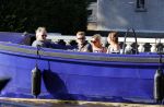 Amsterdam 29 juni 2018
Prins Bernhard jr en zijn  vrouw Prinses Annette borrelen met vrienden op hun boot (waterdream is het merk van de boot). De boot ligt achter hun huis.
