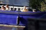 Amsterdam 29 juni 2018
Prins Bernhard jr en zijn  vrouw Prinses Annette borrelen met vrienden op hun boot (waterdream is het merk van de boot). De boot ligt achter hun huis.