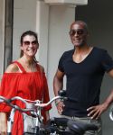 Amsterdam 21 juli 2018
Quinty en Orlando Trustfull op straat in Amsterdam.