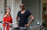 Amsterdam 21 juli 2018
Quinty en Orlando Trustfull op straat in Amsterdam.