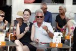 Amsterdam 7 juli 2018
Rob Heilbron met zijn vriendin op terras.