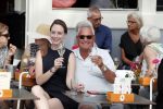 Amsterdam 7 juli 2018
Rob Heilbron met zijn vriendin op terras.