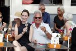 Amsterdam 7 juli 2018
Rob Heilbron met zijn vriendin op terras.