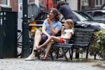 Amsterdam 18 juli 2018
Rob v d Wouw eet met zijn dochter een ijsje