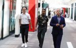 Amsterdam 12 juli 2018
Femke Halsema wordt thuis opgehaald en naar de stopera gebracht waar ze geinstalleerd wordt tot Burgemeester van Amsterdam. De man van Femke Robert Oey met hun zoon en een vriendje