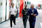 Amsterdam 12 juli 2018
Femke Halsema wordt thuis opgehaald en naar de stopera gebracht waar ze geinstalleerd wordt tot Burgemeester van Amsterdam. De man van Femke Robert Oey met hun zoon en een vriendje