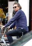 Amsterdam 18 juli 2018
Robert ten Brink op de fiets in Amsterdam