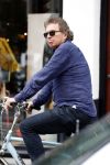 Amsterdam 18 juli 2018
Robert ten Brink op de fiets in Amsterdam