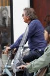 Amsterdam 18 juli 2018
Robert ten Brink op de fiets in Amsterdam