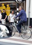 Amsterdam 18 juli 2018
Robert ten Brink op de fiets in Amsterdam