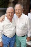Amsterdam 15 juli 2018
Frits Huffnagel feestje voor zijn 50e verjaardag bij hotel the Grand. Ronnie Tober en Jan Jochems