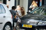 Amsterdam 19 juli 2018
Rick Brandsteder met zijn vriendin Roosje Kuizenga op terras.