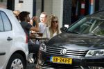Amsterdam 19 juli 2018
Rick Brandsteder met zijn vriendin Roosje Kuizenga op terras.