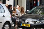 Amsterdam 19 juli 2018
Rick Brandsteder met zijn vriendin Roosje Kuizenga op terras.