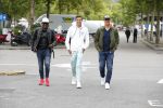 Amsterdam 9 juli 2018
Ruud Gullit met zijn zoon Maxim en Dj Johnny Kelvin.