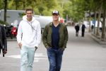 Amsterdam 9 juli 2018
Ruud Gullit met zijn zoon Maxim en Dj Johnny Kelvin.