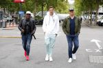 Amsterdam 9 juli 2018
Ruud Gullit met zijn zoon Maxim en Dj Johnny Kelvin.