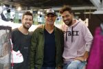 Amsterdam 9 juli 2018
Cris de Ravallet met Ruud Gullit en â€¦ in Pirex stand op de modefabriek.
