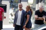 Amsterdam 31 juli 2018
Opnames commercial Ziggo met Max Verstappen en Ruud Gullit. Ruud met zijn vriendin Karin de Rooy