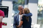 Amsterdam 31 juli 2018
Opnames commercial Ziggo met Max Verstappen en Ruud Gullit. Ruud met zijn vriendin Karin de Rooy