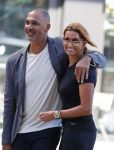 Amsterdam 31 juli 2018
Opnames commercial Ziggo met Max Verstappen en Ruud Gullit. Ruud met zijn vriendin Karin de Rooy